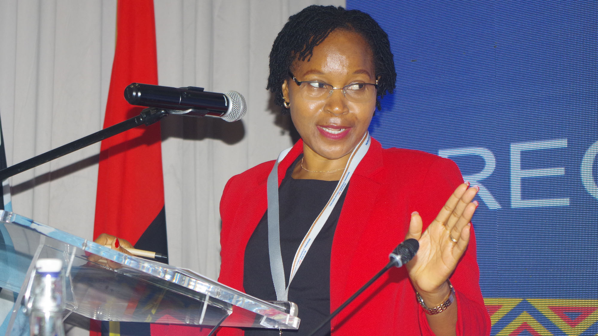 WCO ESA Regional Office for Capacity Building Director Josephine Manyasi.